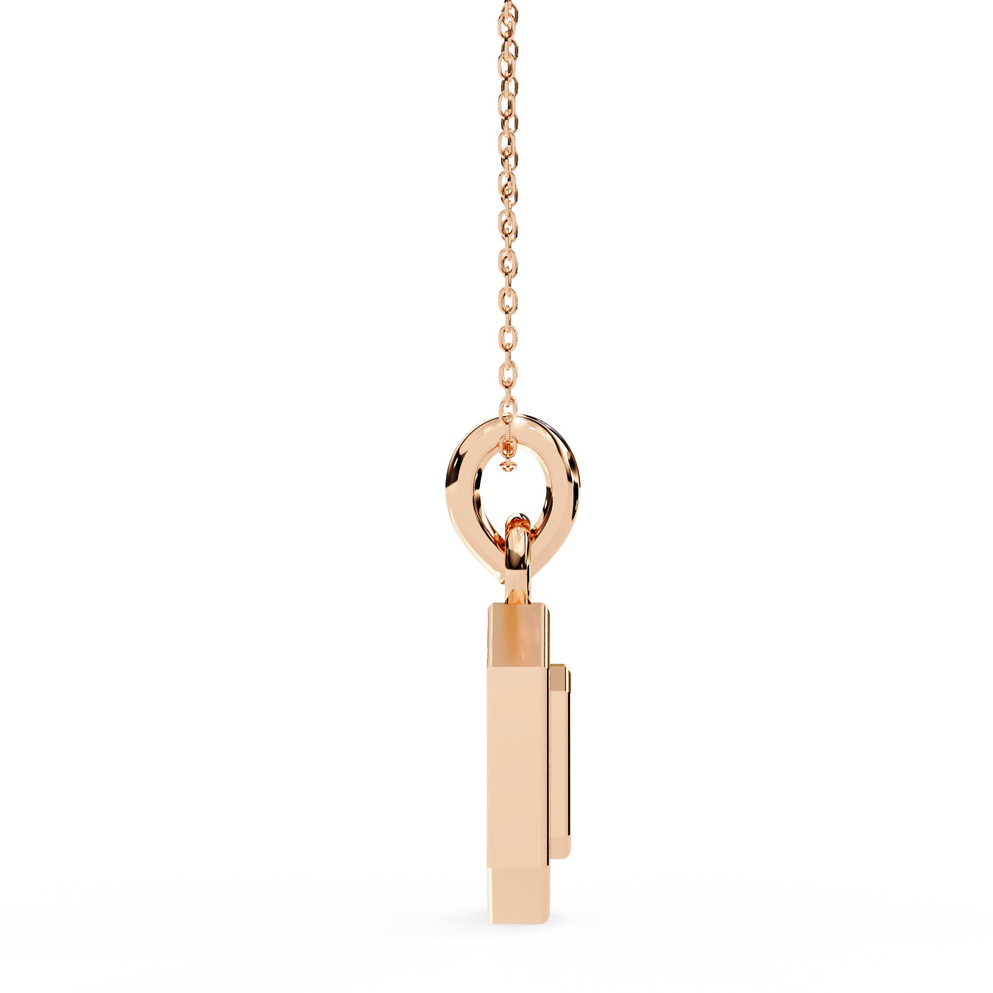 Solitairekart 0.16ct Natural Diamond Pendant-HI Color, VS-SI Clarity